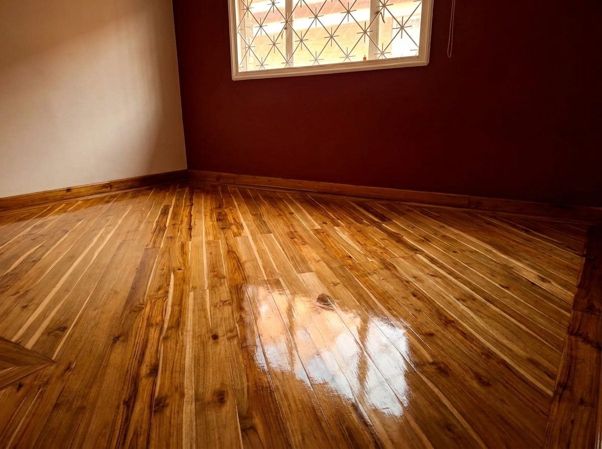 Piso de madera teka 2